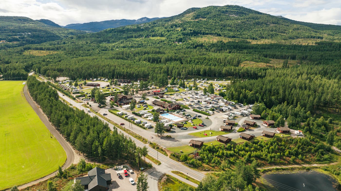 Barnvänlig camping i Norge, First Camp Bö - Telemark.