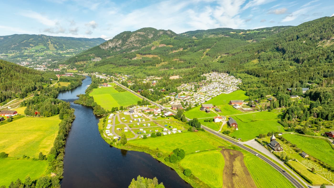 Camping in Norwegen, First Camp Gol – Hallingdal