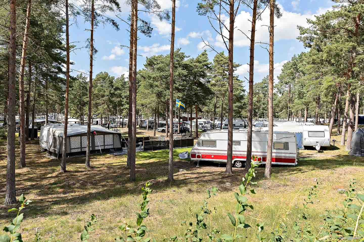 Campingtomter i Åhus på First Camp Åhus - Kristianstad