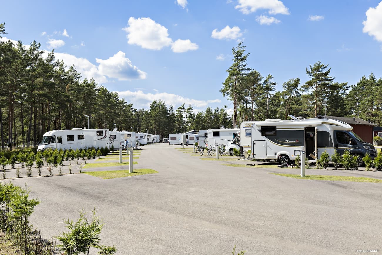 Åhus - kristianstad, ställplatser husbil