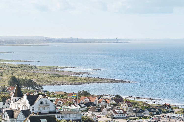 Camping i Mölle nära Kullaberg och havet i nordvästra Skåne