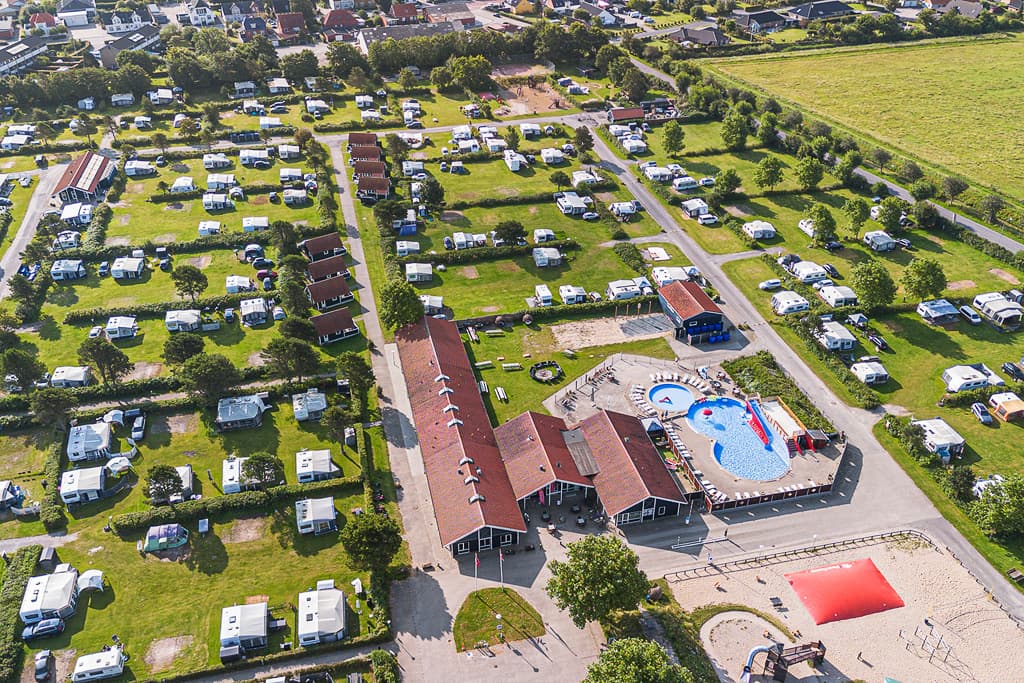 Autocamperpladser på Bogense Camping
