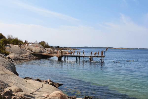 Camping i Göteborg nära havet på First Camp Lilleby