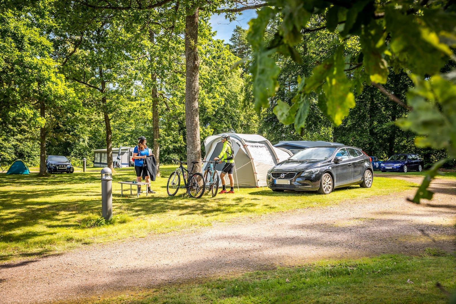 Tältplats på First Camp Herrgårdsliv - Kristinehamn