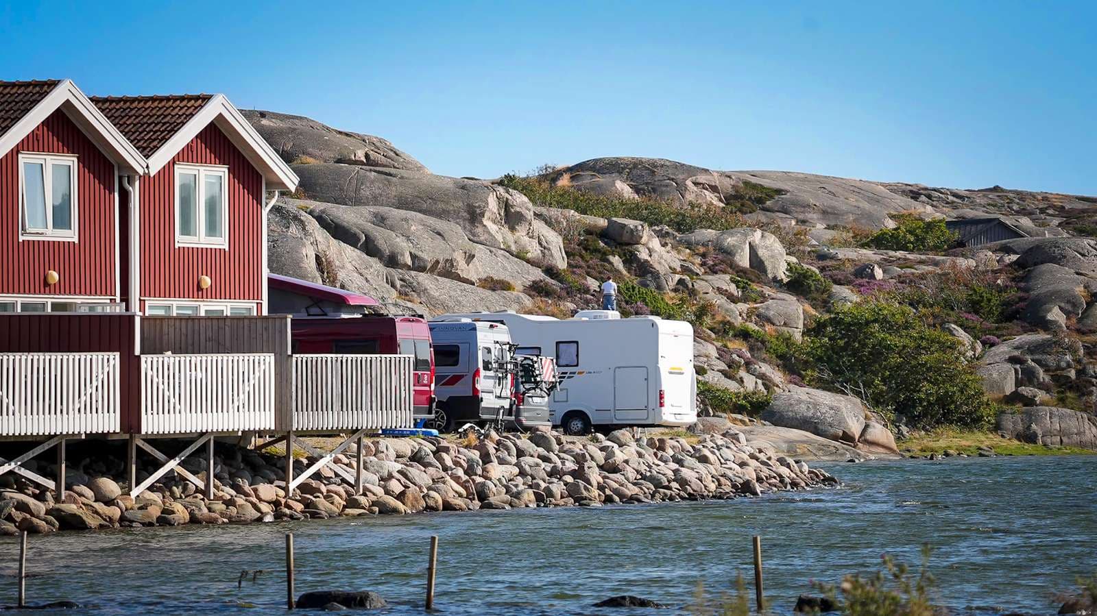 Camping i Kungshamn nära Smögen på First Camp Solvik