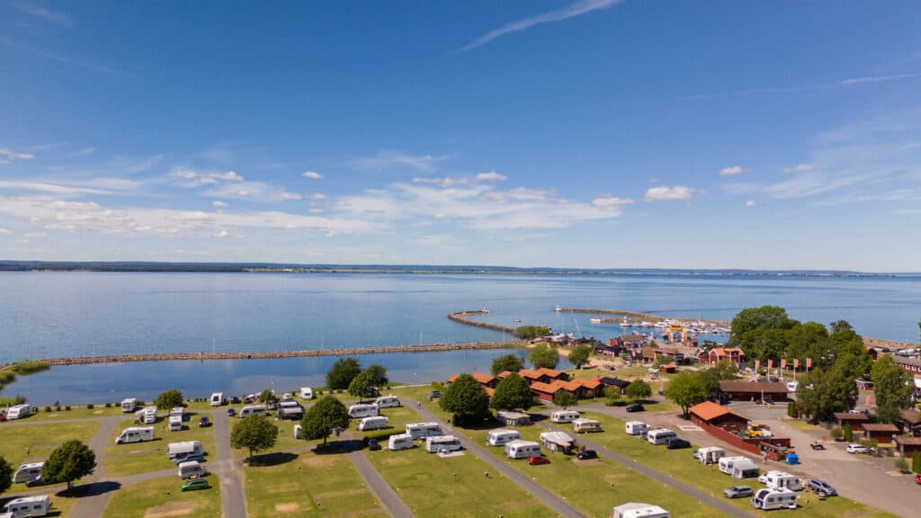 Campingområde på First Camp Gränna - Vättern