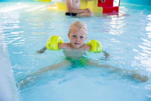 Familiehygge i badeland på Skagen camping