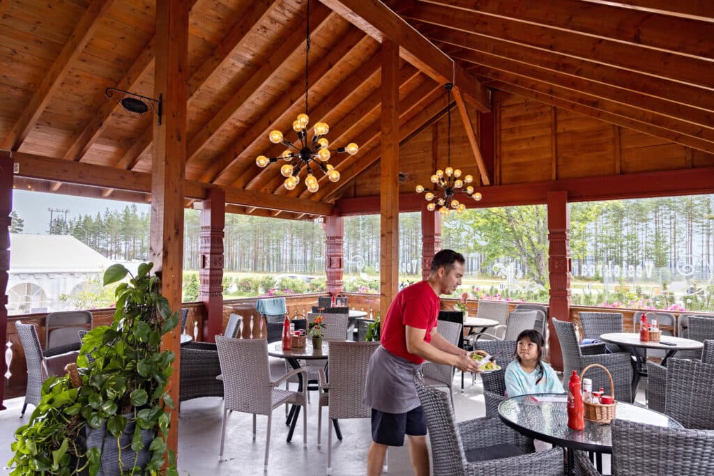 interiør og miljø i bistroen Bø - Telemark