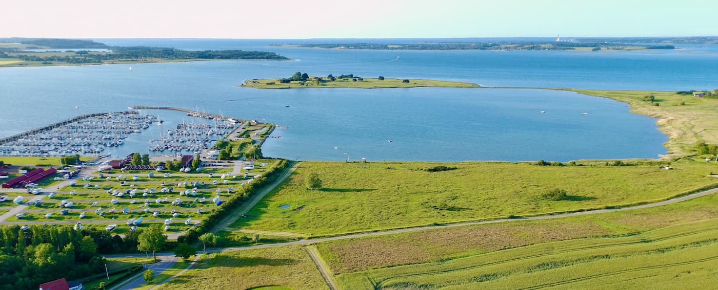 Wandelroute langs de Holbæk Fjord op Seeland