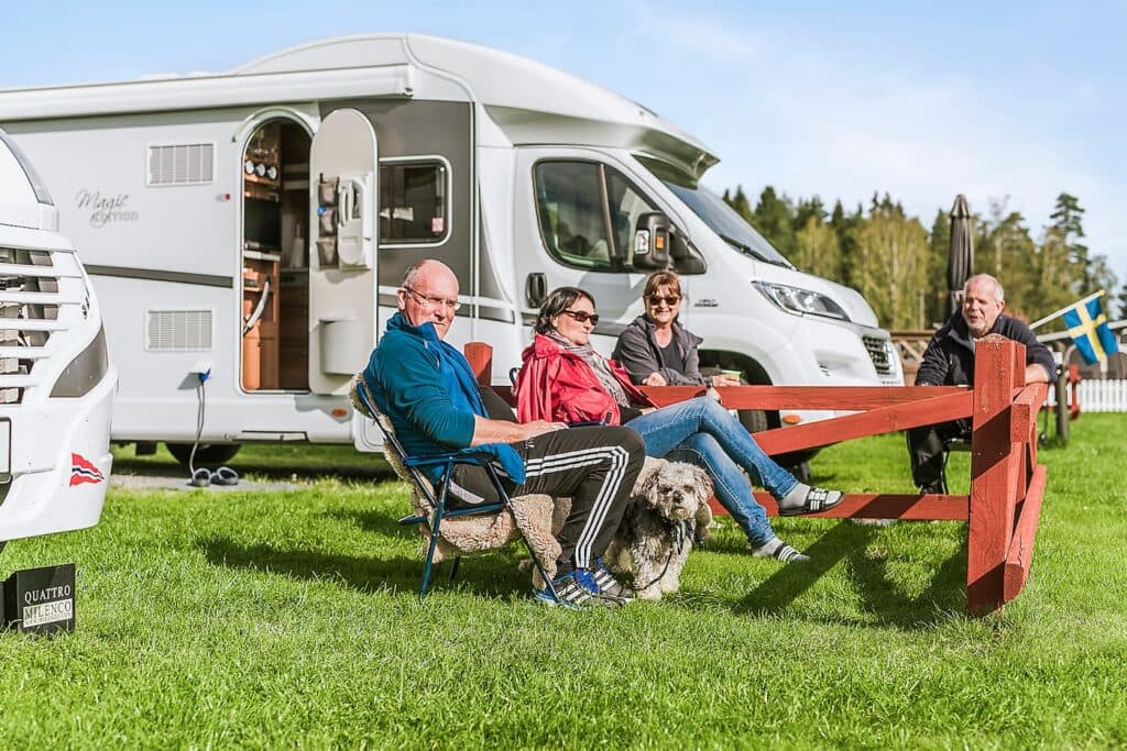 Mysig camping för dig med hund på semestern.