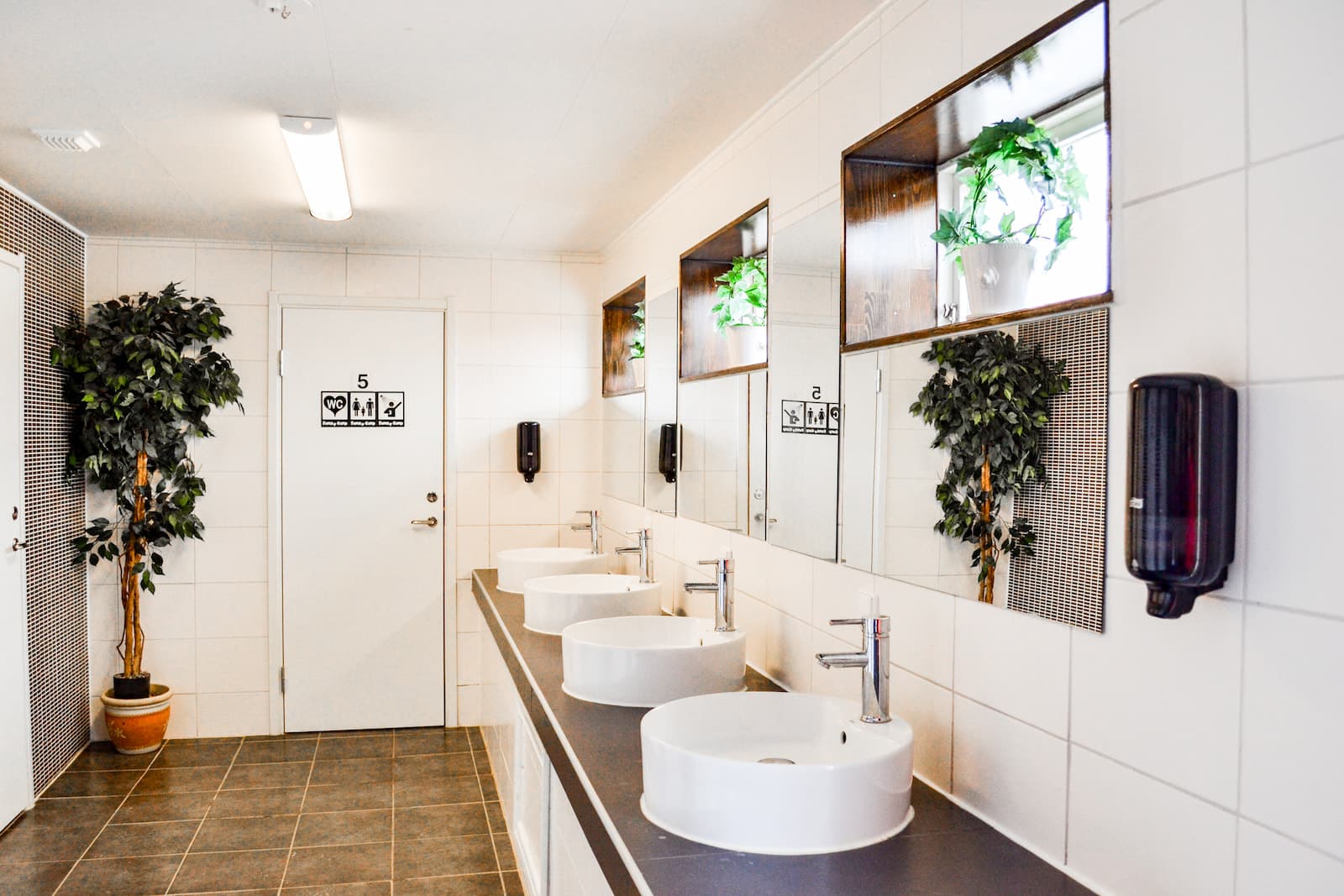 Servicehus på campingen First Camp Haganäset - Charlottenberg