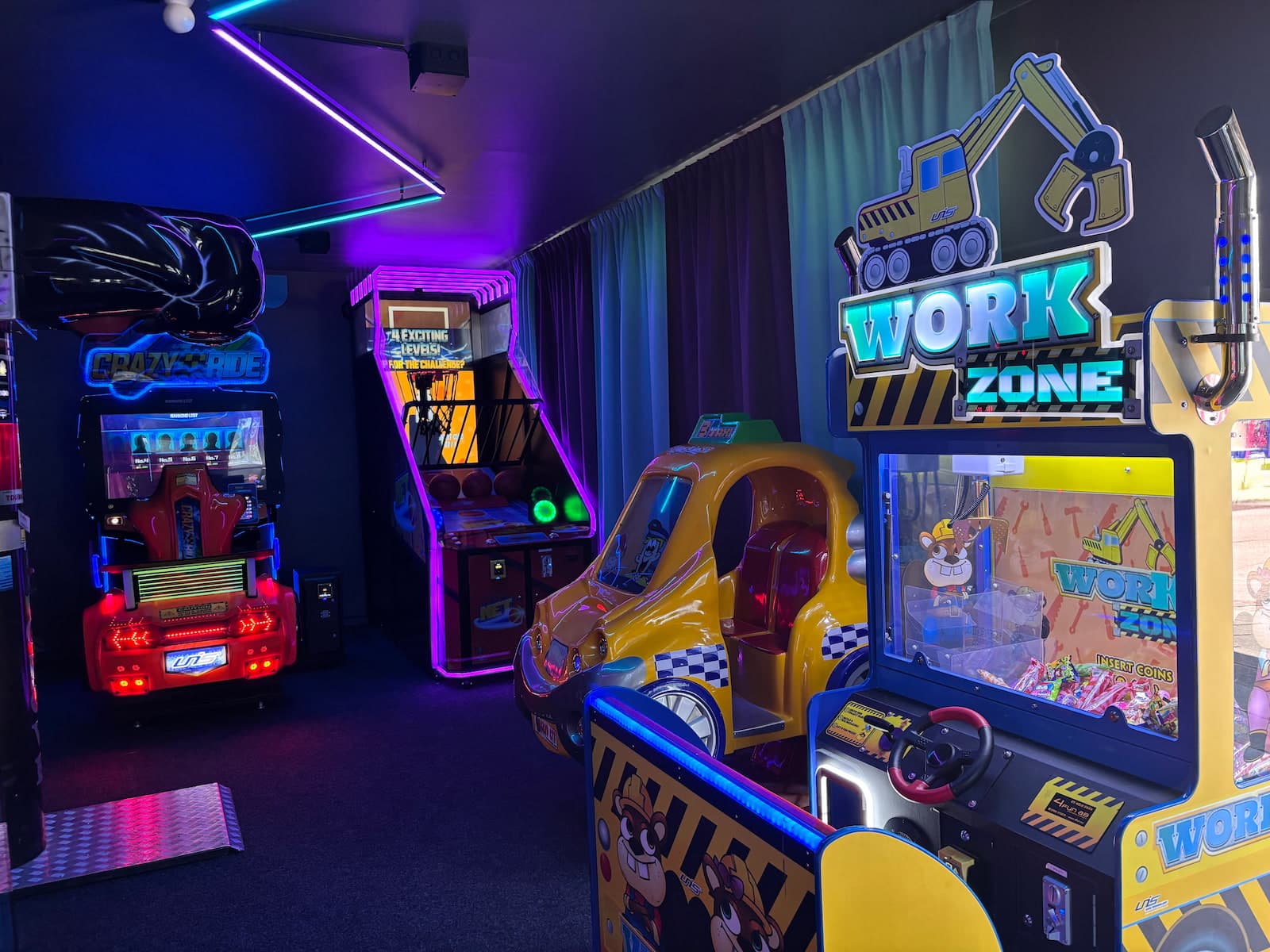 Arkadhall och roliga spel på campingen Råå Vallar - Helsingborg
