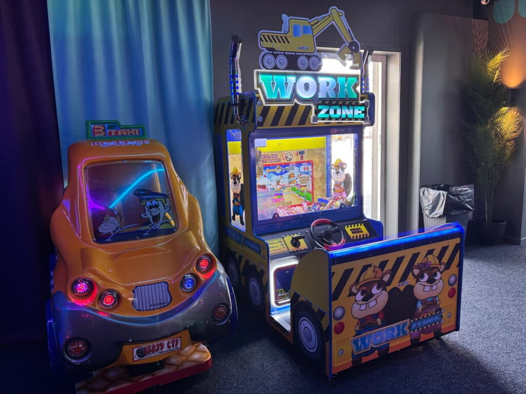 Arkadhall och roliga spel på campingen Råå Vallar - Helsingborg